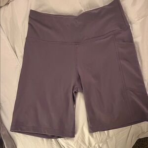DKNY Women's Lavender Bike Shorts